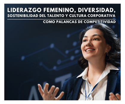 Banner del evento Liderazgo femenino